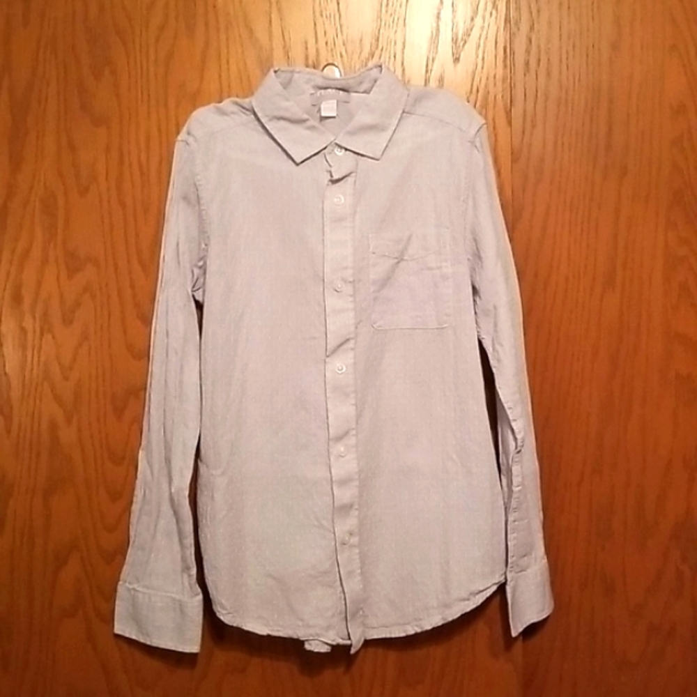 The Children's Place Boy's Long-sleeve Button-down Shirt, Size 10/12